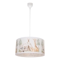 Dječji luster KIDS ROOM 1xE27/60W/230V Ø 40 cm s motivom životinjica