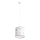 Dječji luster na sajli FAIRY 1xE27/15W/230V pr. 30 cm vila