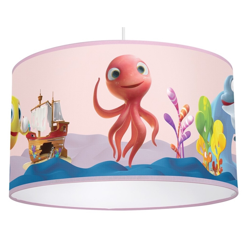 Dječji luster na sajli OCTOPUS 1xE27/60W/230V