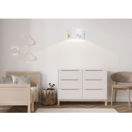 Dječji luster na sajli SWEET DREAMS 1xE27/60W/230V pr. 30 cm
