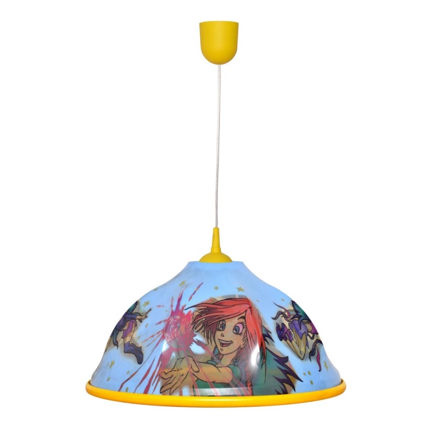 Dječji luster na sajli WITCH 1xE27/15W/230V
