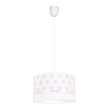 Dječji luster PIKKI 1xE27/60W/230V ružičasta