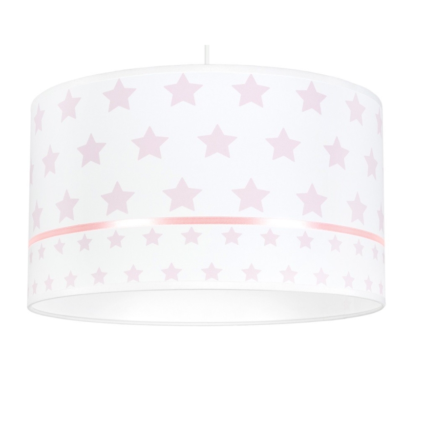 Dječji luster PIKKI 1xE27/60W/230V ružičasta