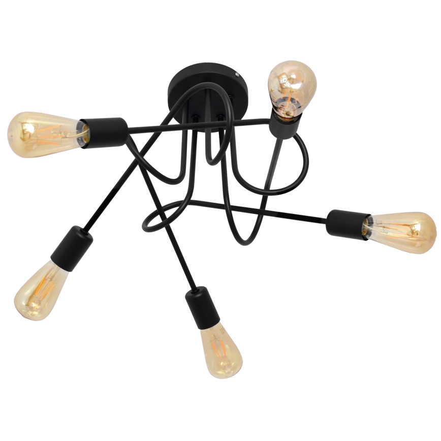Dječji nadgradni luster OXFORD 5xE27/15W/230V