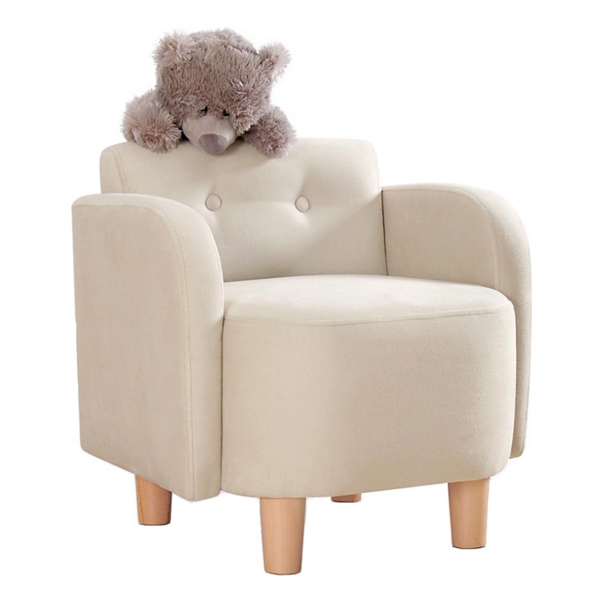 Dječji naslonjač DORY krem