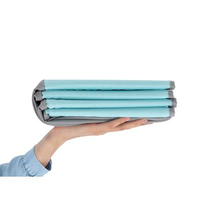 Dječji suhi bazen s lopticama promjera 80 cm plava/siva