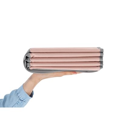 Dječji suhi bazen s lopticama pr. 80 cm ružičasta/siva