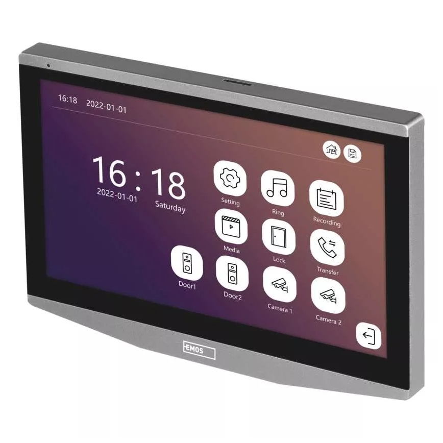 Dodatni monitor za video zvono GoSmart 12V Wi-Fi Tuya