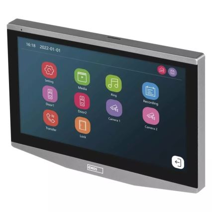 Dodatni monitor za video zvono GoSmart 12V Wi-Fi Tuya