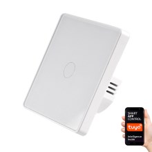 Dodirni prekidač jednopolni SMART 800W/230V bijela Wi-Fi Tuya