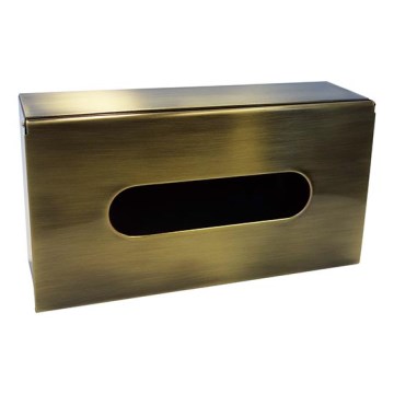 Dozator za maramice 25x13 cm, brončane boje