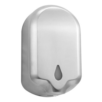 Dozator za tekući sapun 14x23,5 cm inox/srebrna/bijela