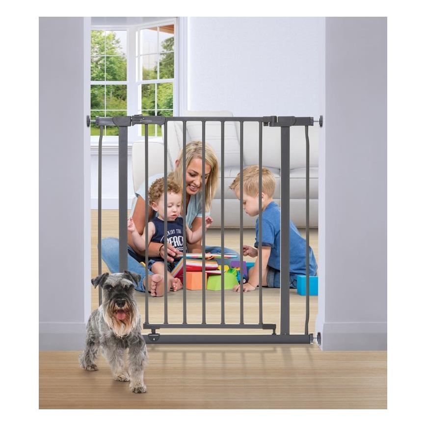 Dreambaby - Sigurnosna pregrada AVA 75-81 cm siva