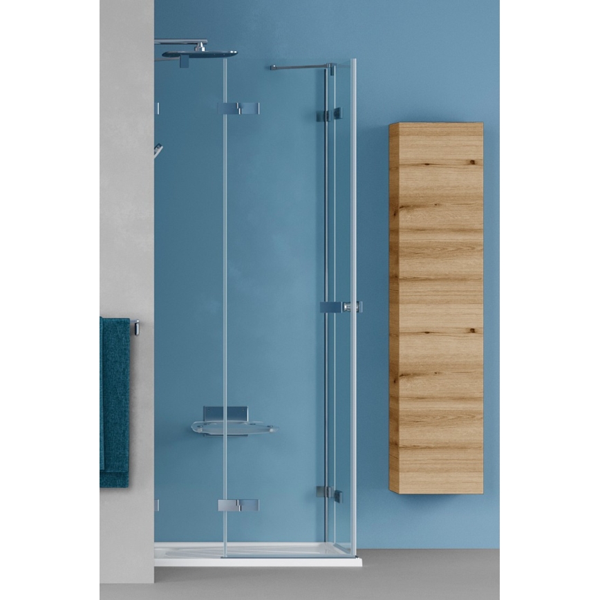 Dřevojas - Viseći kupaonski ormarić ZYLO 35x155 cm hrast