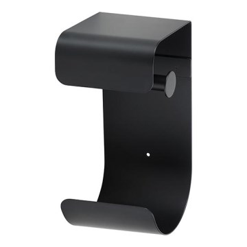 Držač papira 12,5x26 cm inox/crna