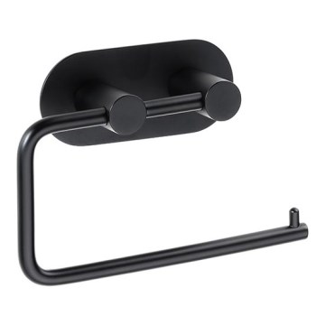 Držač papira 14,5x10 cm nehrđajući čelik/crna