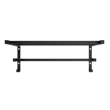 Držač ručnika za kupaonski radijator HF SHEFFIELD 52x25,6 cm, crni