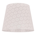 Duolla - Abažur za luster CLASSIC L E27 promjera 38 cm bijela