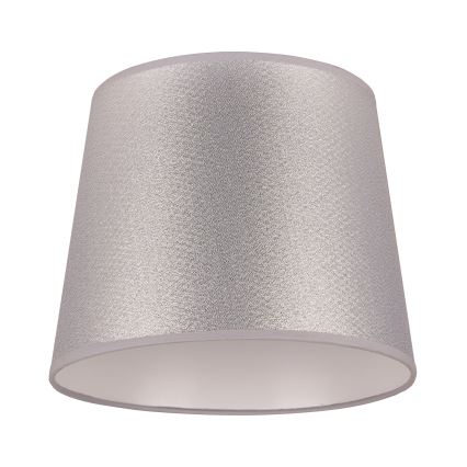 Duolla - Abažur za stolnu lampu CLASSIC M E27 pr. 24 cm srebrna