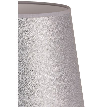 Duolla - Abažur za stolnu lampu CLASSIC M E27 pr. 24 cm srebrna