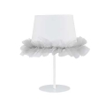 Duolla - Dječja stolna lampa BALLET 1xE14/40W/230V bijela/siva