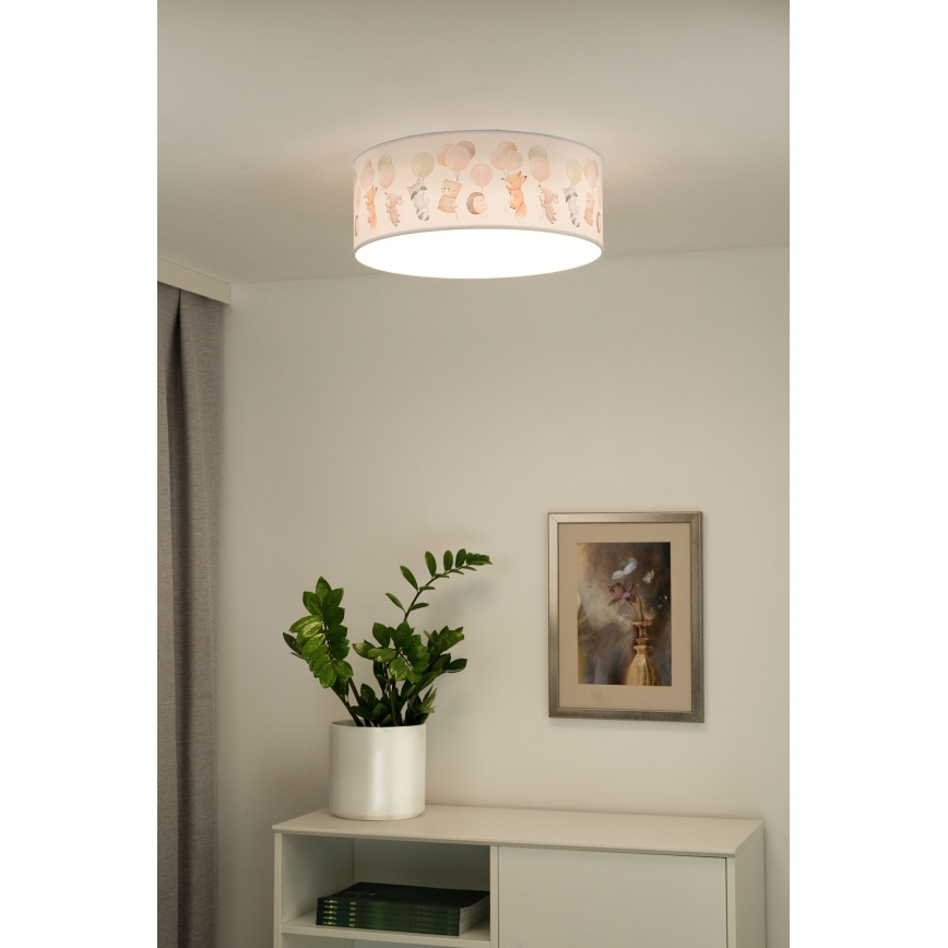 Duolla - LED Dječja stropna svjetiljka CORTINA LED/26W/230V pr. 40 cm 4000K