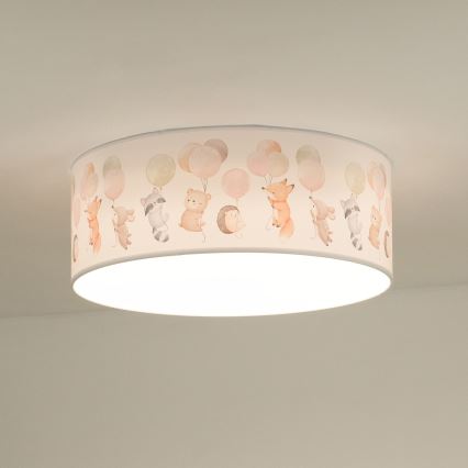 Duolla - LED Dječja stropna svjetiljka CORTINA LED/26W/230V pr. 40 cm 4000K