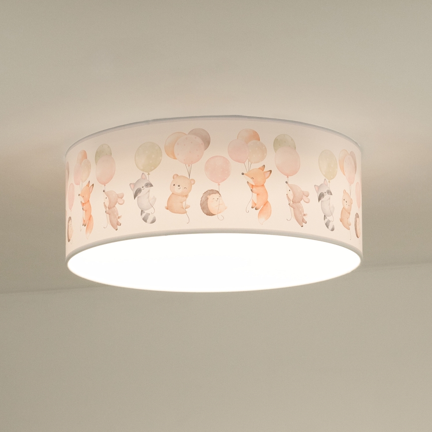 Duolla - LED Dječja stropna svjetiljka CORTINA LED/26W/230V pr. 40 cm 4000K