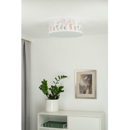 Duolla - LED Dječja stropna svjetiljka CORTINA LED/26W/230V pr. 40 cm 4000K