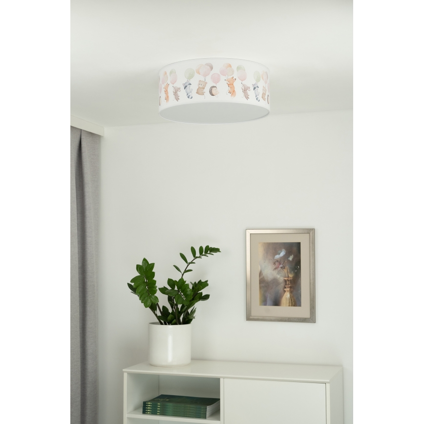 Duolla - LED Dječja stropna svjetiljka CORTINA LED/26W/230V pr. 40 cm 4000K