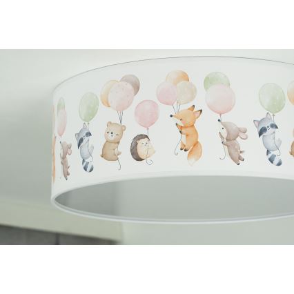 Duolla - LED Dječja stropna svjetiljka CORTINA LED/26W/230V pr. 40 cm 4000K