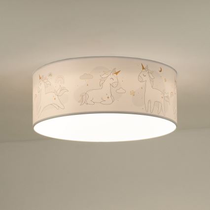 Duolla - LED Dječja stropna svjetiljka CORTINA LED/26W/230V pr. 40 cm 4000K