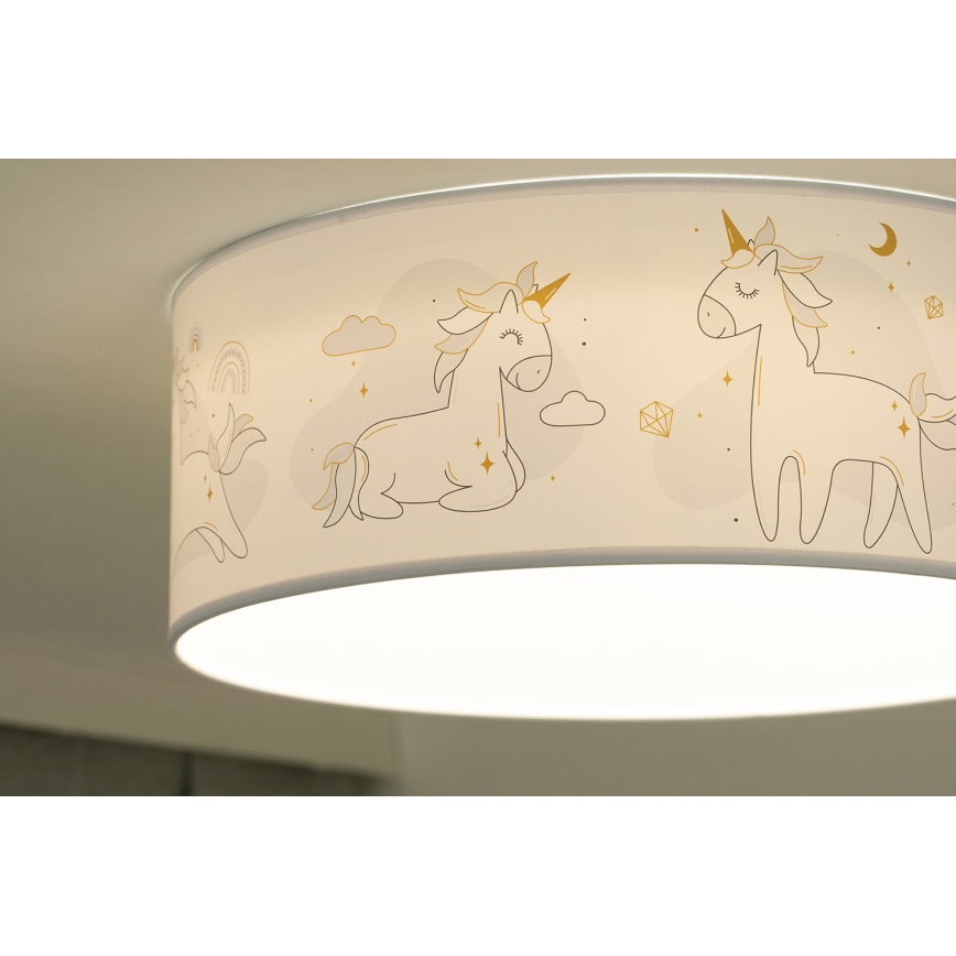Duolla - LED Dječja stropna svjetiljka CORTINA LED/26W/230V pr. 40 cm 4000K