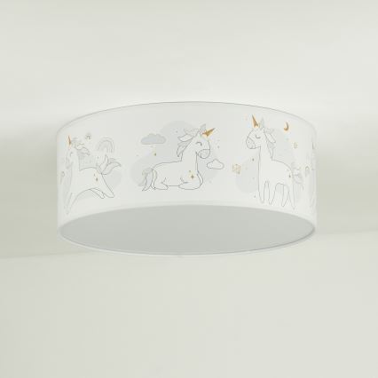 Duolla - LED Dječja stropna svjetiljka CORTINA LED/26W/230V pr. 40 cm 4000K