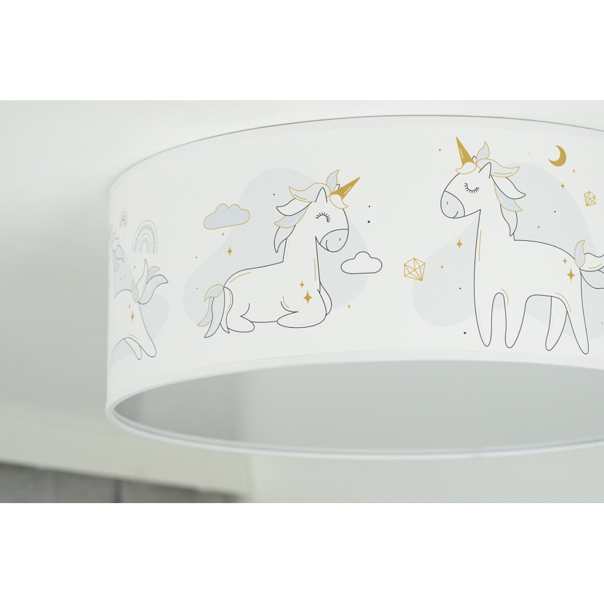 Duolla - LED Dječja stropna svjetiljka CORTINA LED/26W/230V pr. 40 cm 4000K