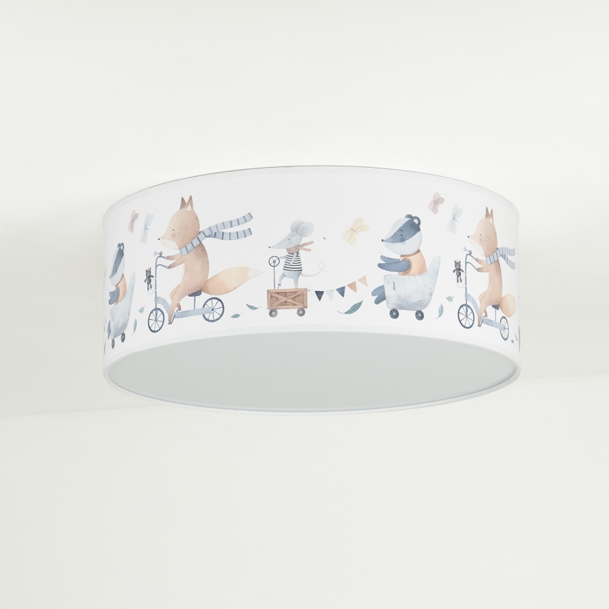 Duolla - LED Dječja stropna svjetiljka CORTINA LED/26W/230V pr. 40 cm 4000K