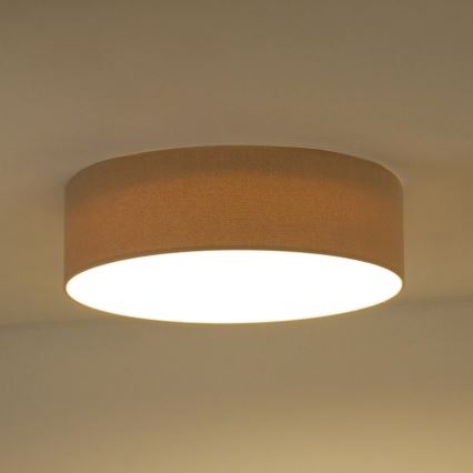 Duolla - LED Stropna svjetiljka CORTINA LED/26W/230V pr. 30 cm 4000K bež