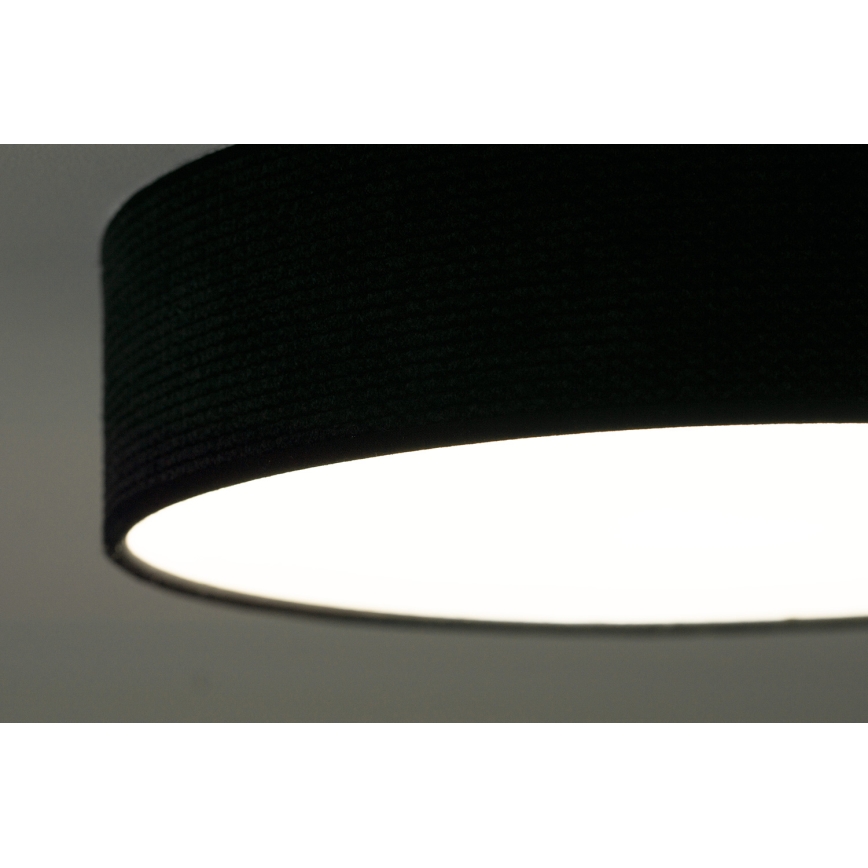 Duolla - LED Stropna svjetiljka CORTINA LED/26W/230V pr. 30 cm 4000K crna