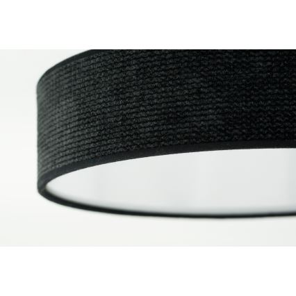Duolla - LED Stropna svjetiljka CORTINA LED/26W/230V pr. 30 cm 4000K crna