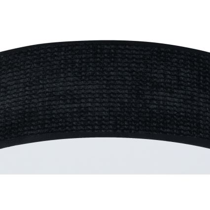 Duolla - LED Stropna svjetiljka CORTINA LED/26W/230V pr. 30 cm 4000K crna