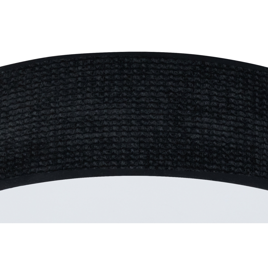 Duolla - LED Stropna svjetiljka CORTINA LED/26W/230V pr. 30 cm 4000K crna
