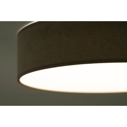 Duolla - LED stropna svjetiljka CORTINA LED/26W/230V promjer 30 cm 4000K smeđa