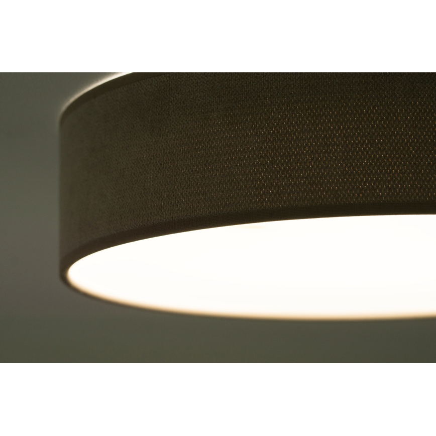 Duolla - LED stropna svjetiljka CORTINA LED/26W/230V promjer 30 cm 4000K smeđa