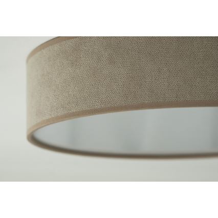 Duolla - LED stropna svjetiljka CORTINA LED/26W/230V promjer 30 cm 4000K smeđa