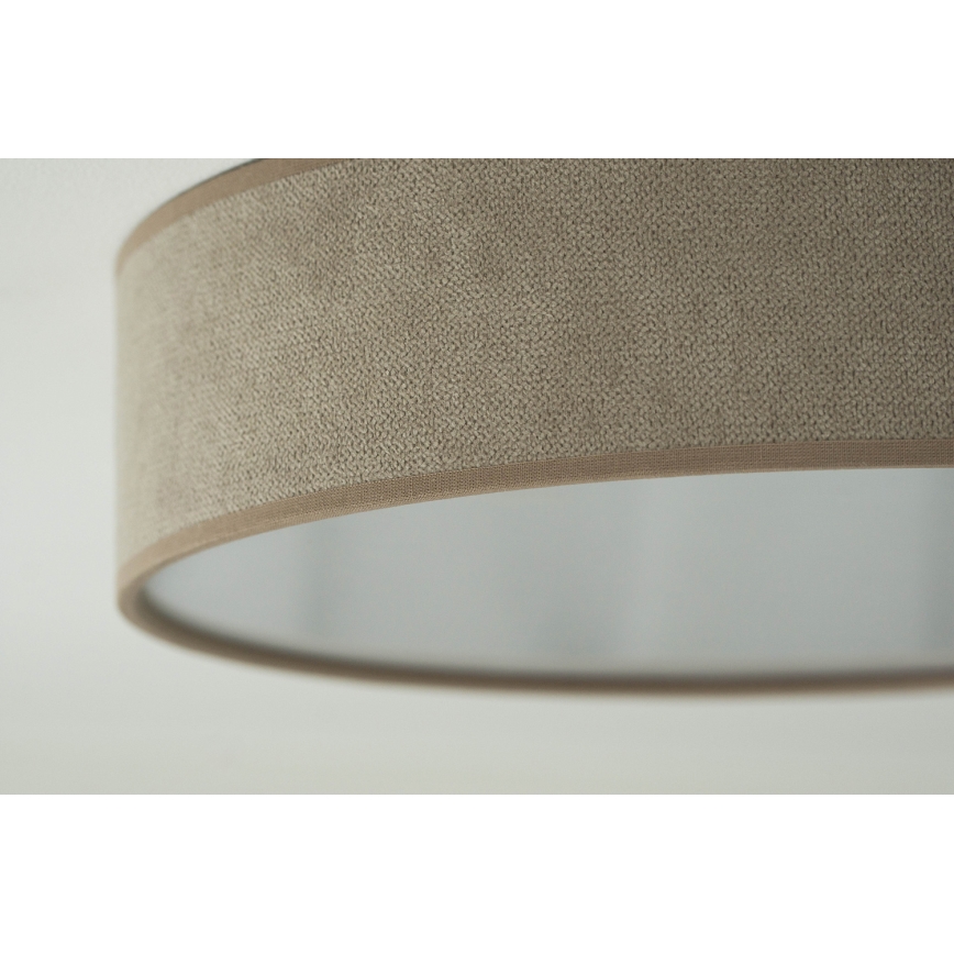 Duolla - LED stropna svjetiljka CORTINA LED/26W/230V promjer 30 cm 4000K smeđa