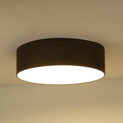 Duolla - LED Stropna svjetiljka CORTINA LED/26W/230V pr. 30 cm 4000K smeđa