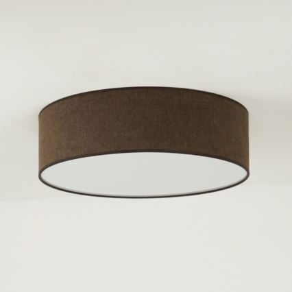 Duolla - LED Stropna svjetiljka CORTINA LED/26W/230V pr. 30 cm 4000K smeđa
