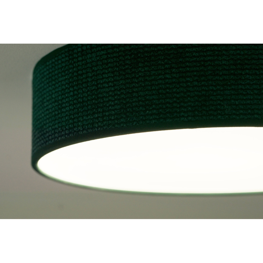 Duolla - LED stropna svjetiljka CORTINA LED/26W/230V promjer 30 cm 4000K zelena