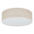 Duolla - LED Stropna svjetiljka CORTINA LED/26W/230V pr. 45 cm 4000K bež
