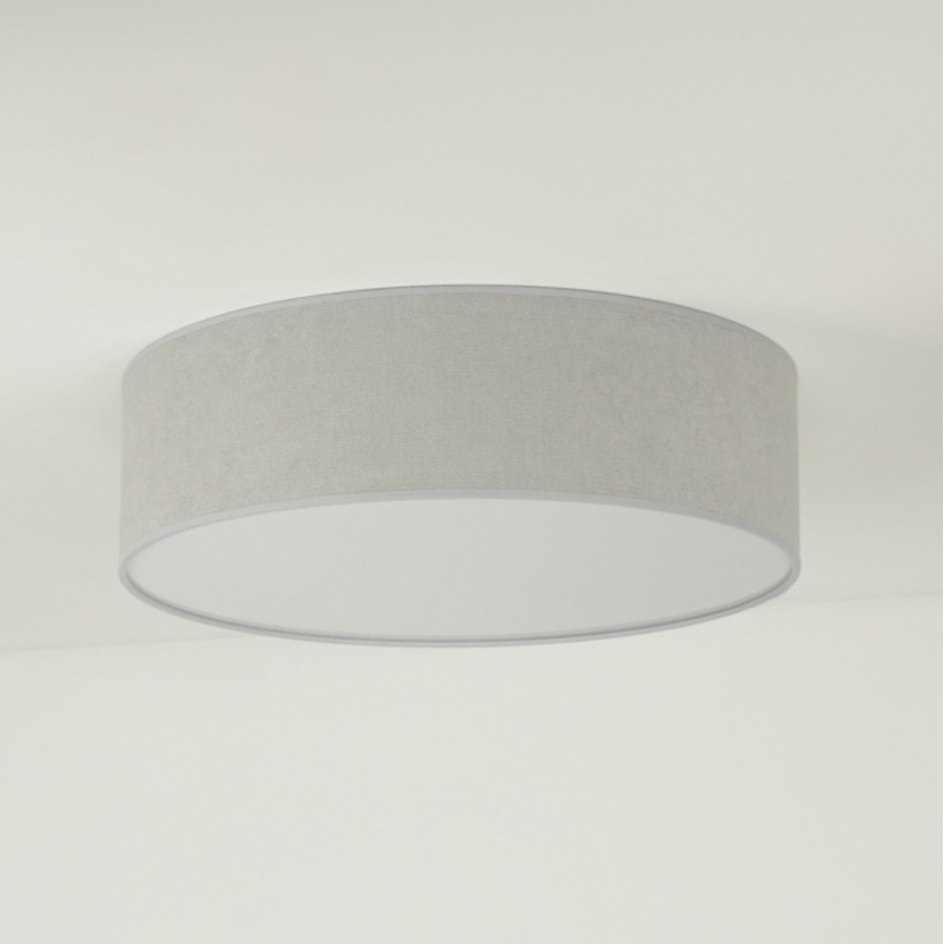 Duolla - LED Stropna svjetiljka CORTINA LED/26W/230V pr. 45 cm 4000K siva